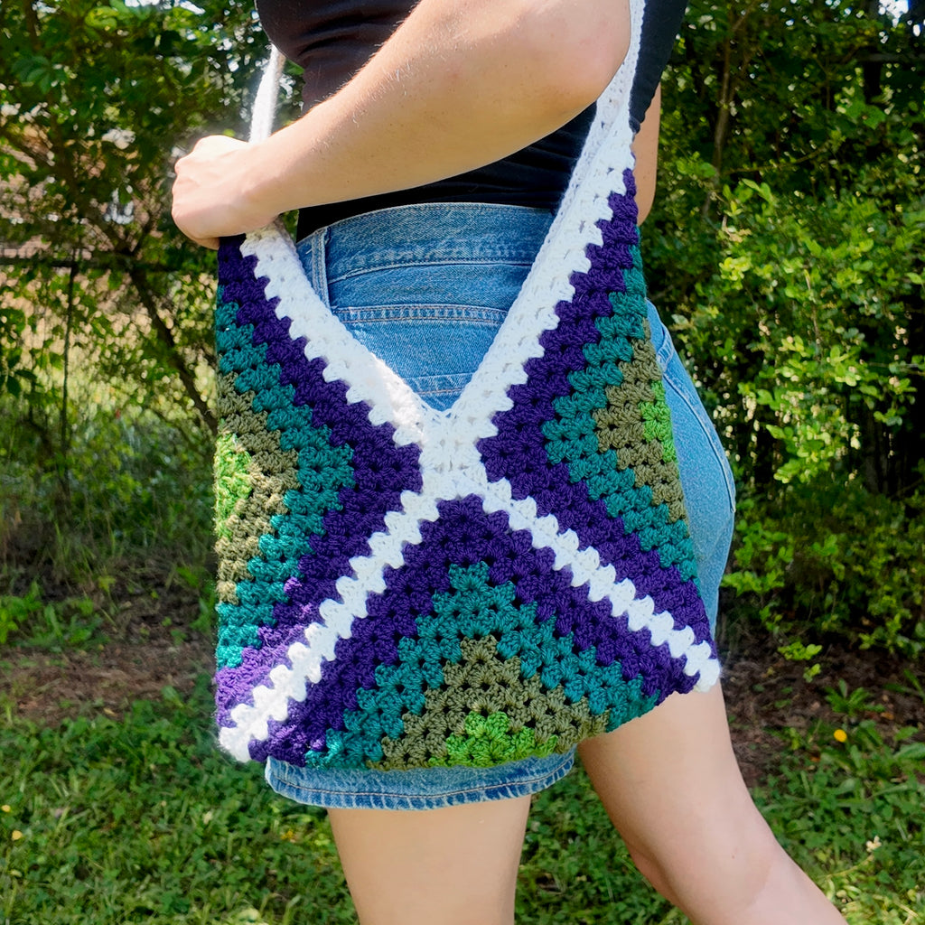 Granny Square Tote Bag