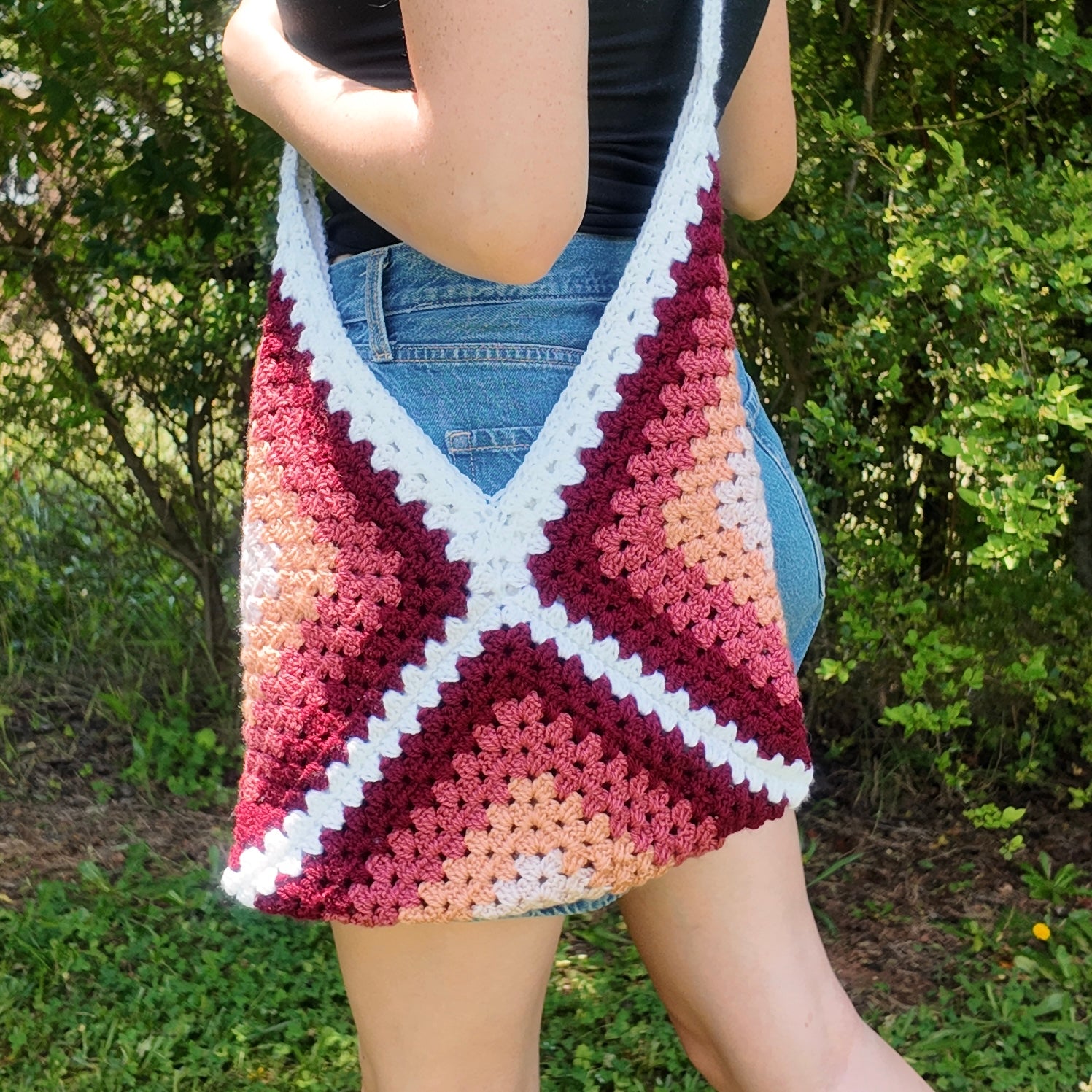 Granny Square Tote Bag
