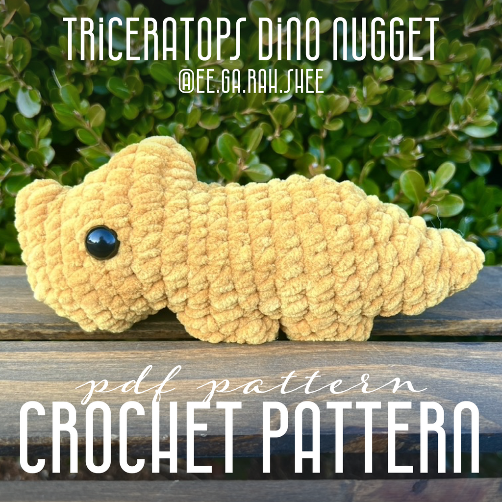 The Complete Dino Nugget Crochet Patterns