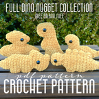 The Complete Dino Nugget Crochet Patterns